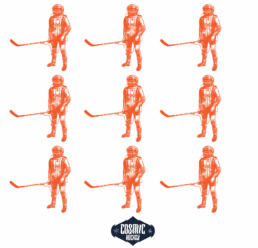 contemporary logo design hockey brand houston texas bend industries