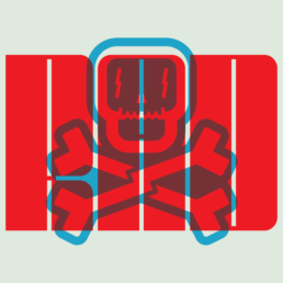 contemporary logo design hockey brand houston texas bend industries