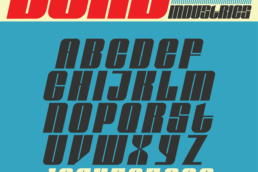 Atomic Den Display Font – Bend Industries
