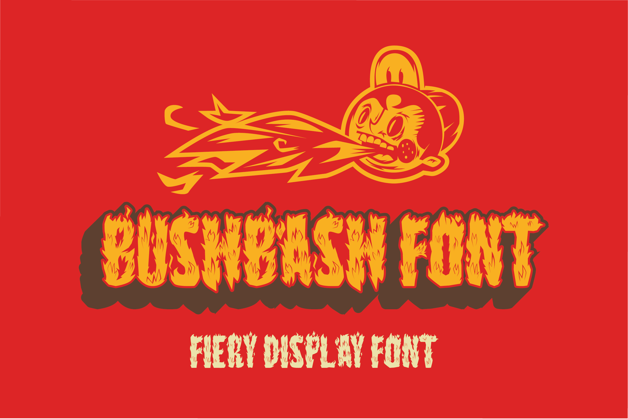 Bend Industries Display Font Collection – Krooked, Bongo Oasis, Bush Bash, Lucky Puck - Bend Industries - Multifaceted Creative Branding Studio