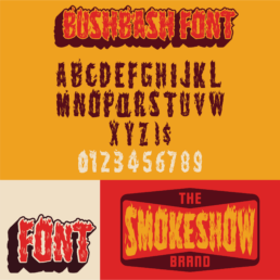 Bend Industries Fonts | Bush Bash