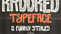 Krooked Display Font – Bend Industries